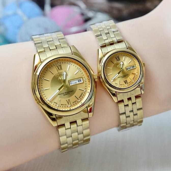 Jam Couple Seiko Sepasang Anti Air Tanggal Hari Jam Tangan Cw Seiko Eltazianazellya