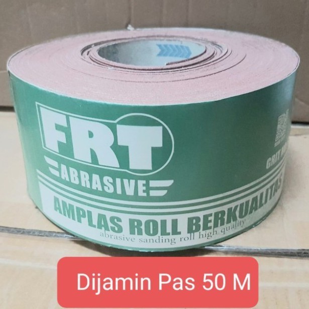 MURAH BAGUS 50M Amplas Roll / Kertas Gosok / Amplas Kertas FRT