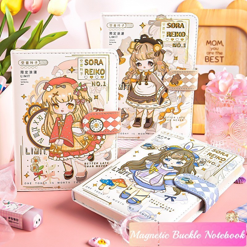 

FREE SHIPPING / READY BALI BUKU DIARY KANCING A5 PU WARNA WARNI NOTEBOOK MAGNETIC LUCU KARAKTER BUKU TULIS PENUTUP MAGNET KARTUN BUKU CATATAN HARIAN JURNAL AGENDA IMPOR JOURNALLING BOOK PELAJAR SEKOLAH KANTOR KADO HADIAH GIFT