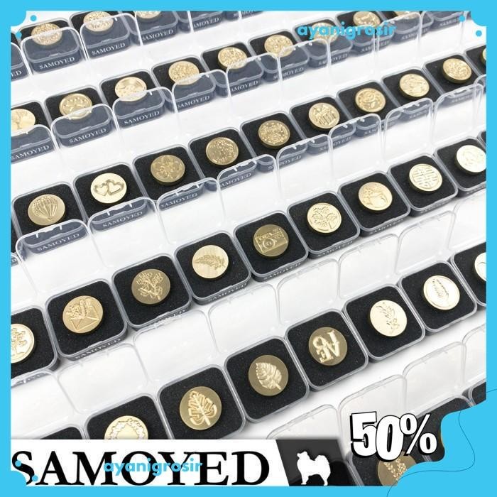 

STEMPEL LILIN SEGEL / SEALING WAX STAMP SAMOYED WXST C GRATIS ONGKIR