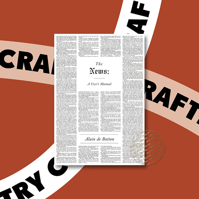 

The News - A User's Manual - Alain de Botton