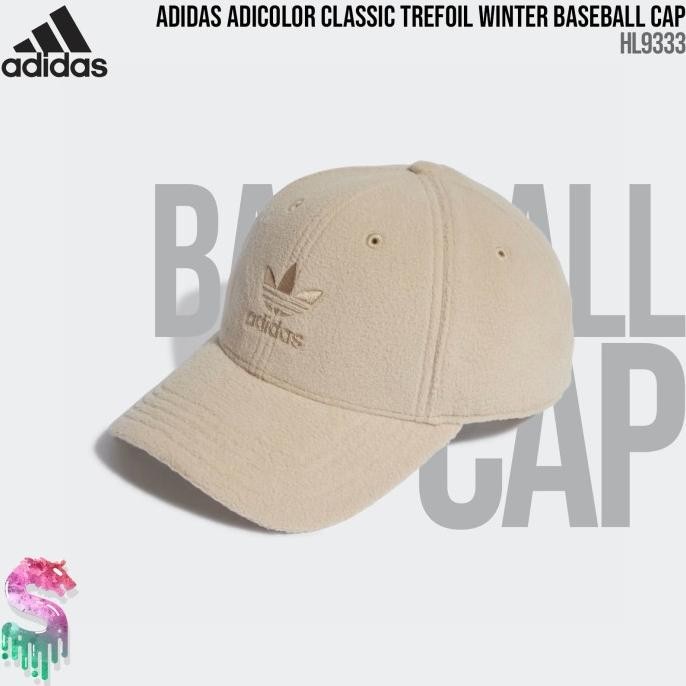 Diskon Murah  adidas Adicolor Classic Trefoil Winter BaseBall Cap [HL9333] Original