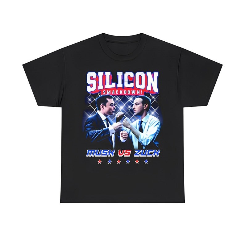 Kaos Pertarungan Elon Musk vs Mark Zuckerburg Kaos Pertarungan Elon Musk vs Mark Zuckerburg Merchand
