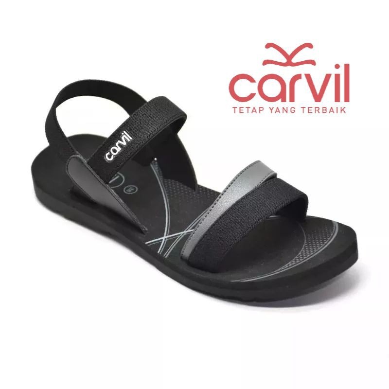 SANDAL WANITA FLAT SIMPLE CARVIL Sandal Wanita Original 100% Sendal Perempuan Dewasa Remaja Tali