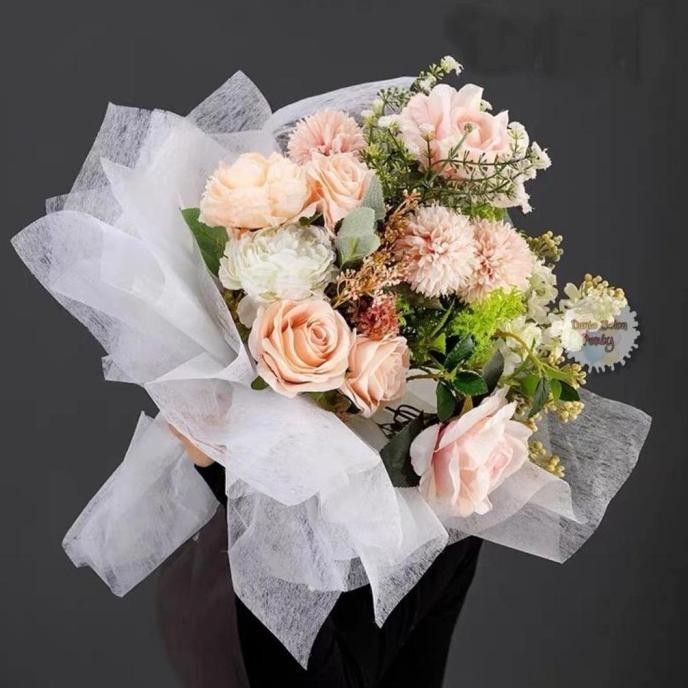 

h-4 [ 28 Lembar ] Kertas Tisu Buket Bunga / Tissue Cotton Paper Flower Berkualitas