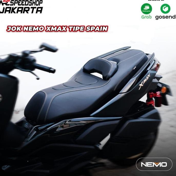 Seat Jok Yamaha Xmax 250 Connected Comfort Model Eropa Nemo Original