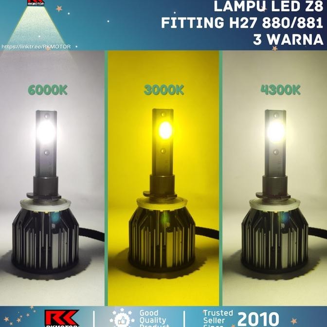 Ready Stock Chevrolet Foglamp Led Bulb H27 880 881 Pnp Anti Error Garansi | H27