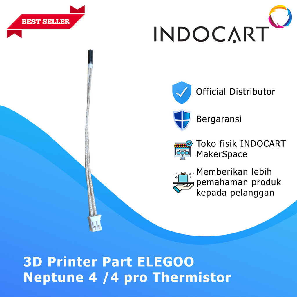 3D Printer Parts Elegoo OEM Thermistor Elegoo Neptune 4/4 Pro