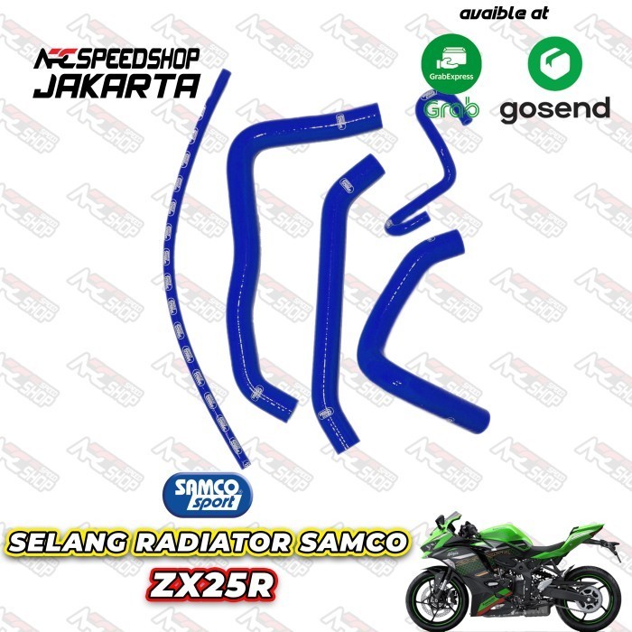 SELANG RADIATOR SAMCO SPORT SILICONE HOSE KAWASAKI ZX25 ZX 25R ZX25R