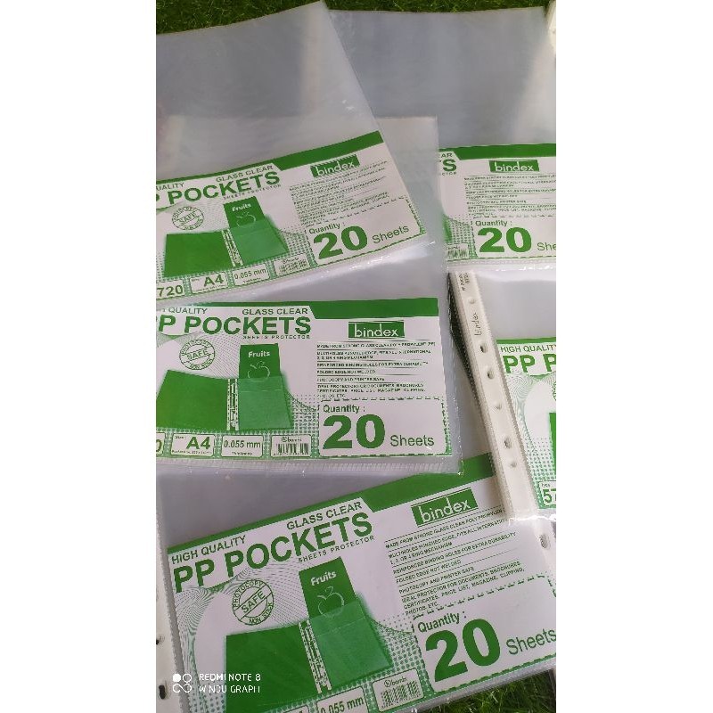 

PP Pocket A4 BINDEX BAMBI 5720