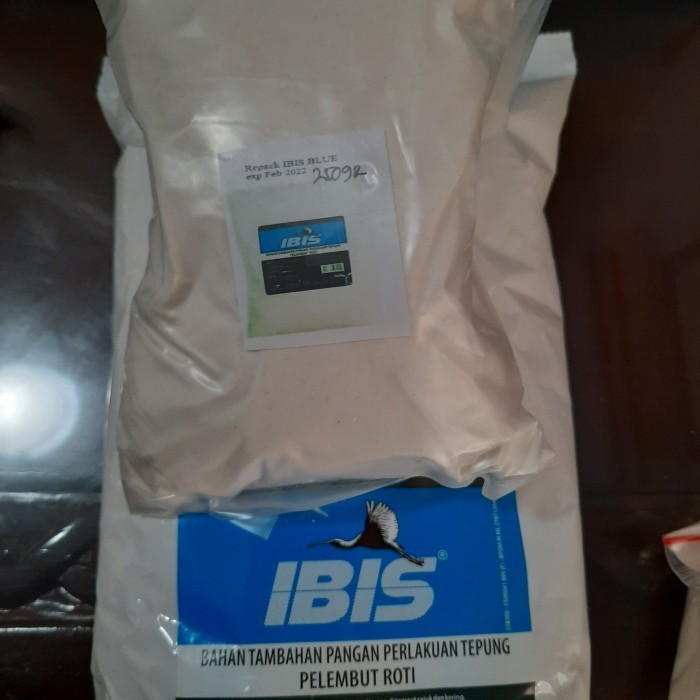 

Terlaris ibis blue repack 250 gram pelembut roti bread improver SALE