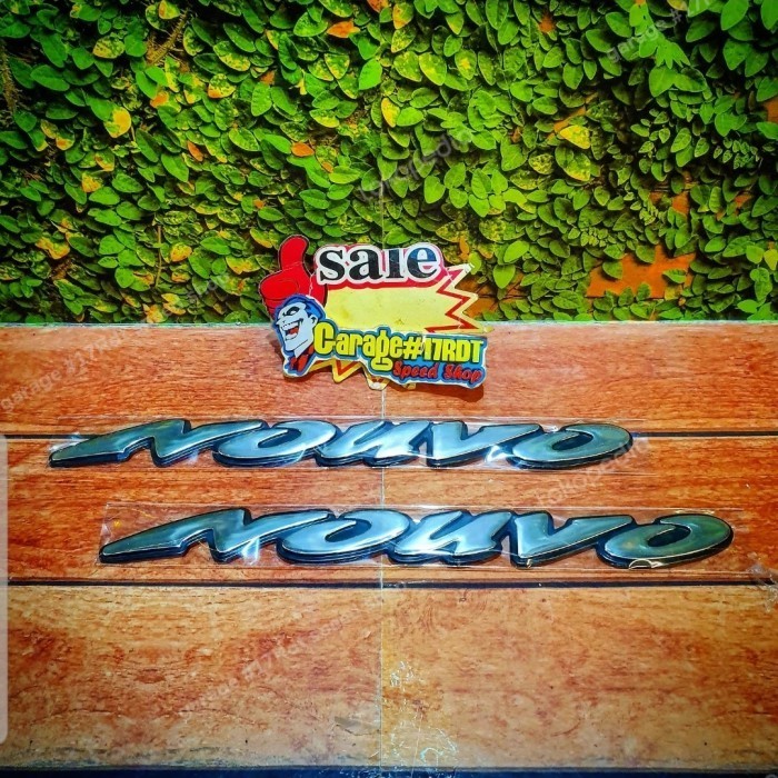 Emblem Body Yamaha Nouvo Lele Old Gold Dan Silver Product Kw Thailand