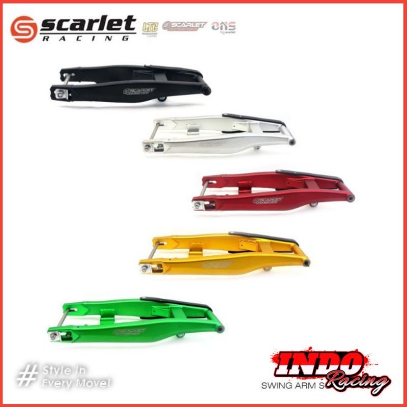 Swing Arm CRF 150l Scarlet Racing MX Series 66cm Swing arm CRF 150 64cm Scarlet Racing Original