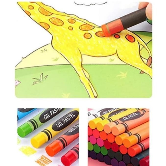 

Mainan Edukasi Anak Set Melukis lengkap Spidol+crayon n papan 208pcs