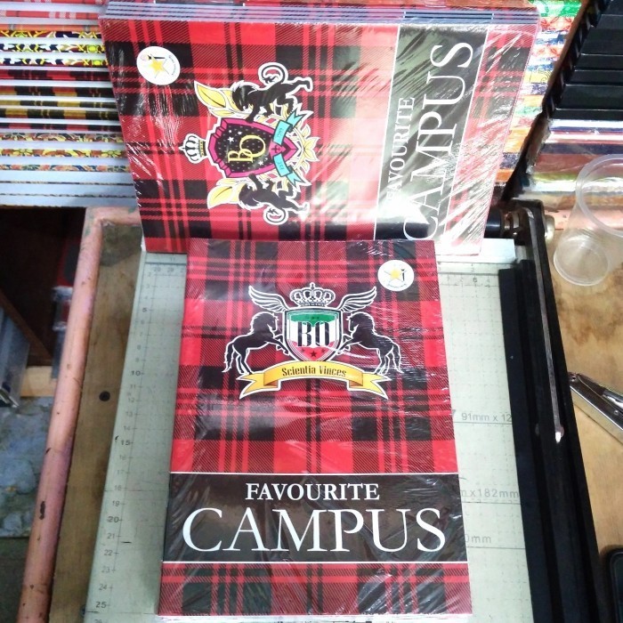 

Buku Tulis Favourite Campus Bintang Obor 36 lbr HRG DISKON