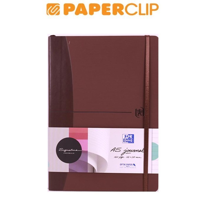 

NOTEBOOK A5 OXFORD SIGN FLEX 80 BROWN HARGA DISKON