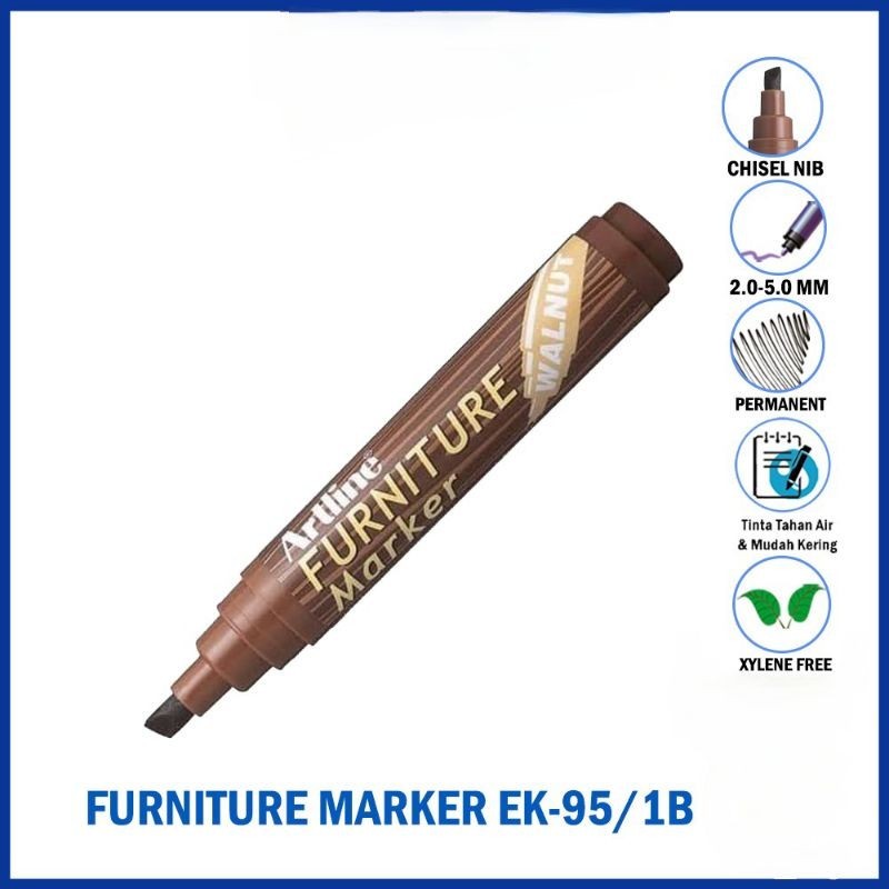 

Artline furniture marker / Artline EK-95 / spidol kayu