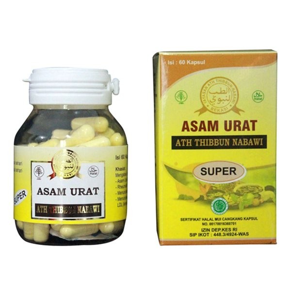 OBAT HERBAL ASAM URAT SUPER ATH THIBBUN NABAWI