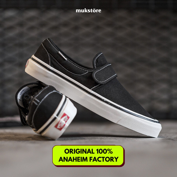 Slip On 47 Dx Anaheim Factory Bla White
