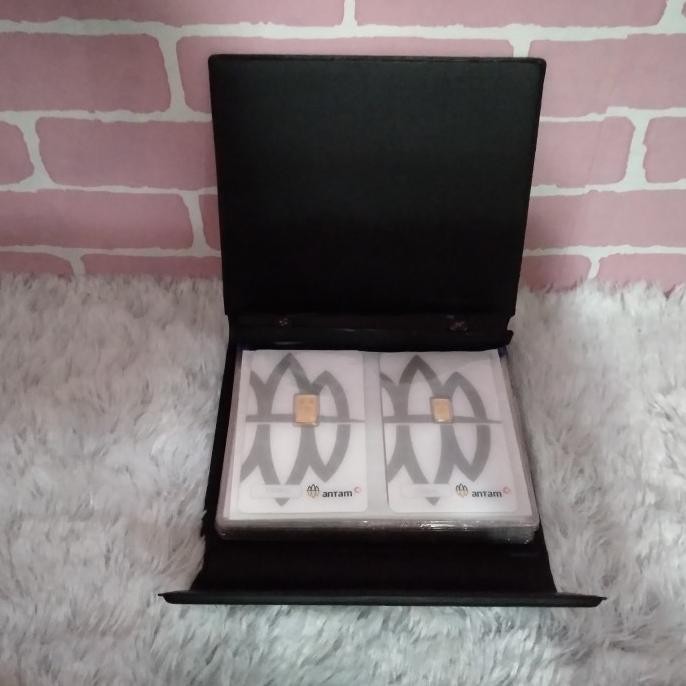 

|BEST| Dompet Penyimpanan Antam Retro Lotus Archi LM Logam Mulia TB