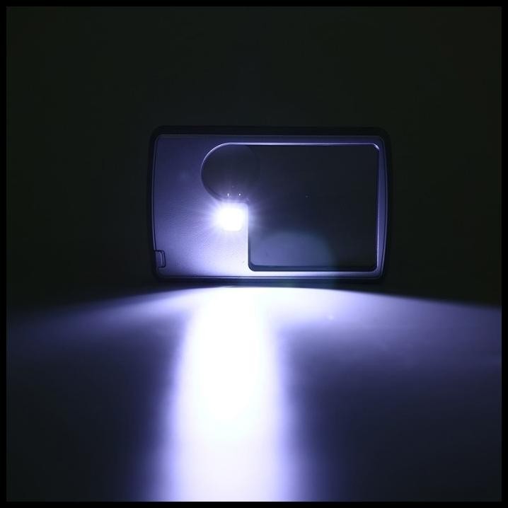 

GRATIS ONGKIR KACA PEMBESAR LED XX-4B-3 / UKURAN KARTU KREDIT CASE KULIT / LAMPU 3X !