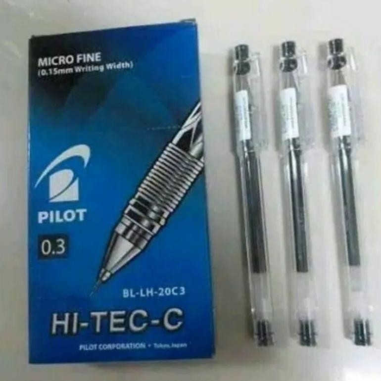 

Sedang Promooo !!! Pulpen Hitech - C Pilot 0.M ( 1Pak/12Pcs)