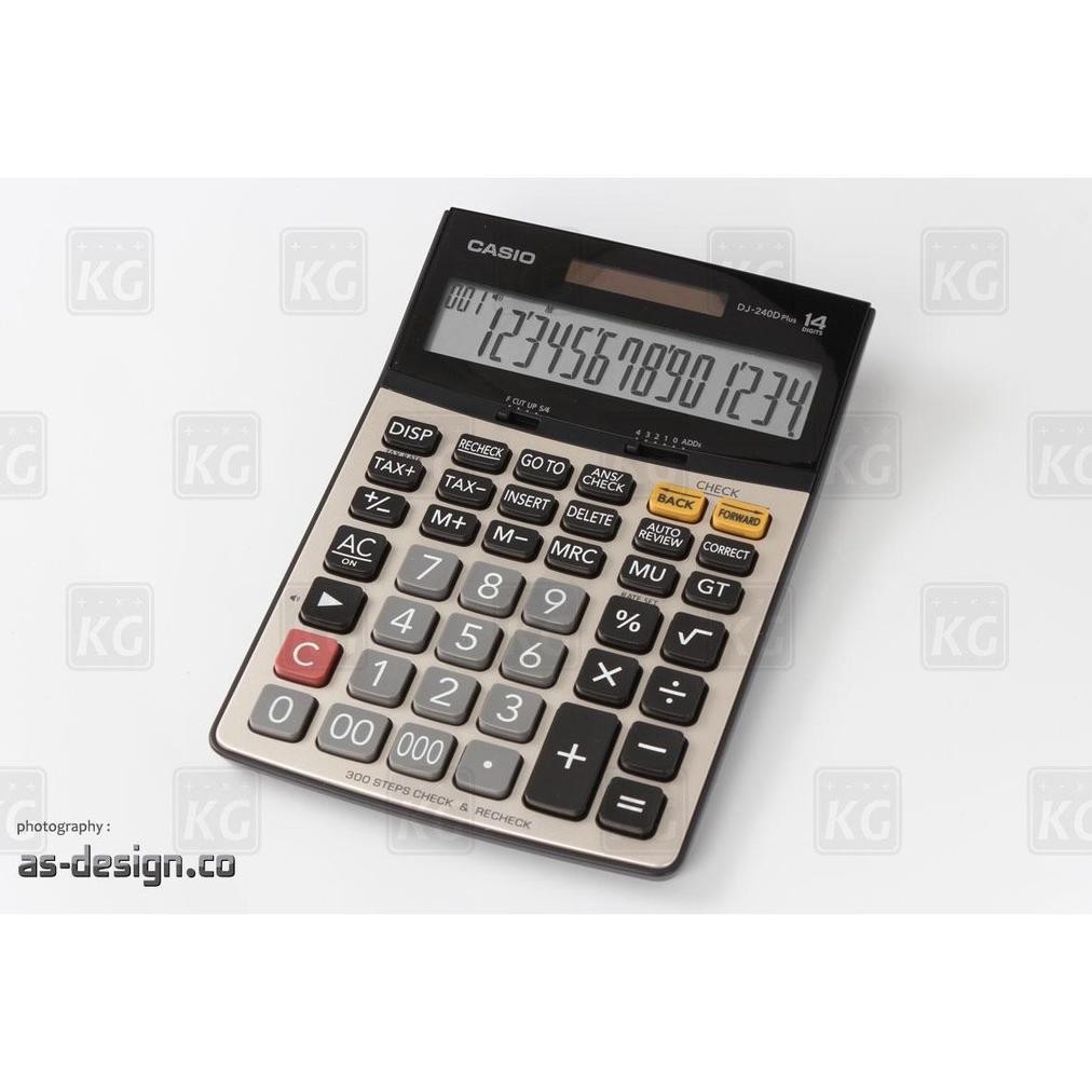 

Banyak Diskon!!! Kalkulator Casio Dj 240D Plus Orinal / Kalkulator 14 Dit / Kalkulator Casio Orinal