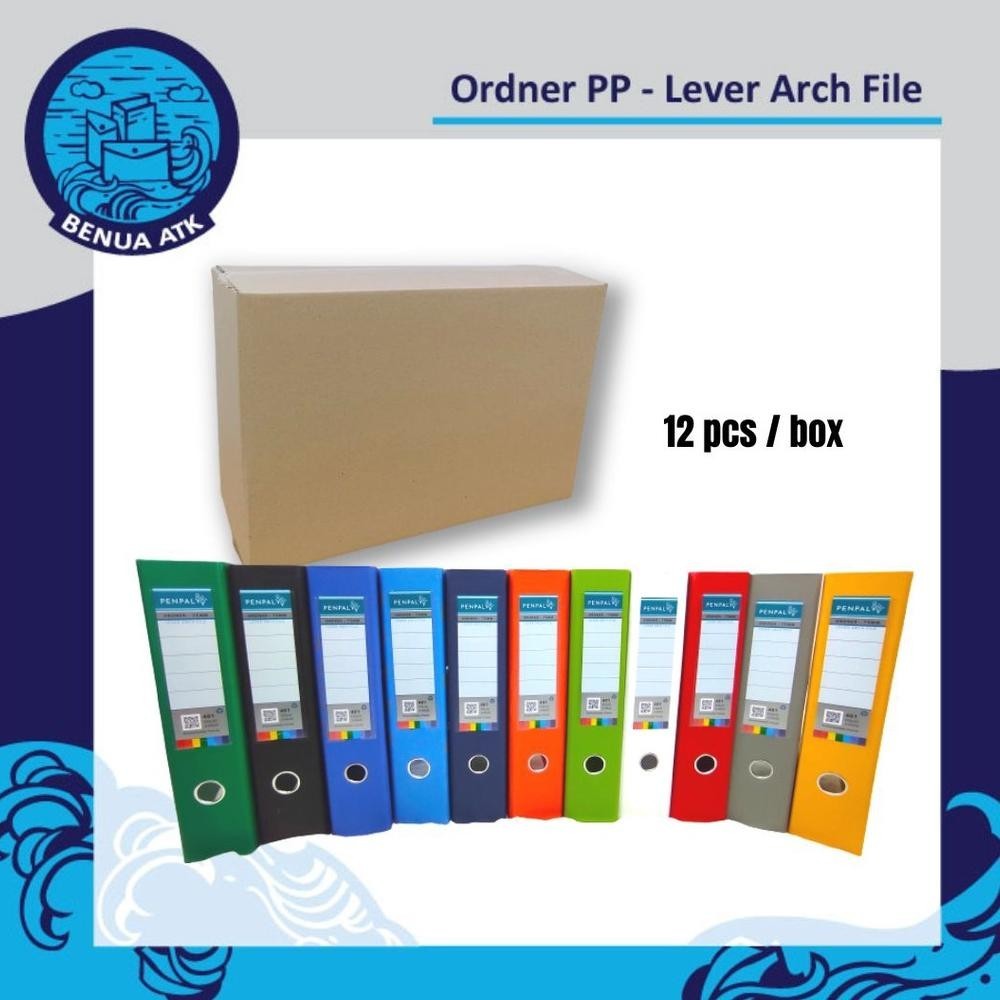 

Sedang Promooo !!! Ordner / Lever Arch File Pp Folio Penpal [Isi 12Pcs] Pl-401