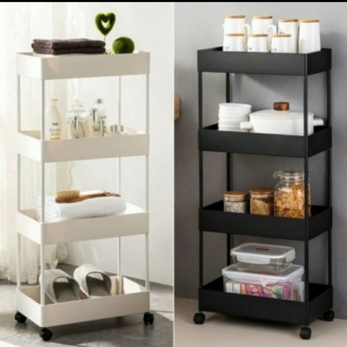 RAK SUSUN SERBAGUNA 4 SUSUN RODA