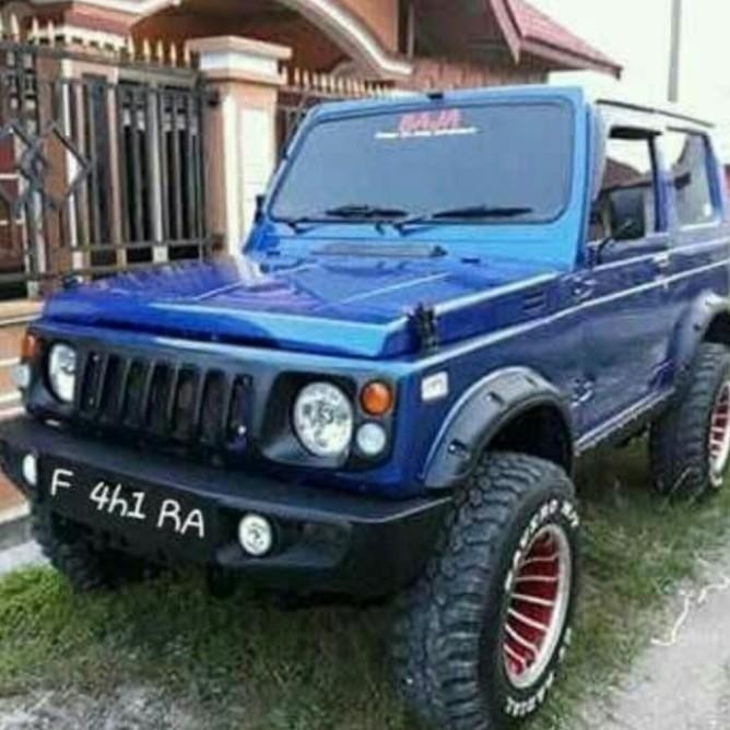 Over Fender Mobil Jimny Katana Model Bulat 1Set
