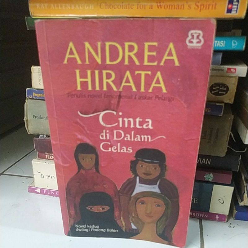 2 judul satu buku cinta dalam gelas & padang bulan