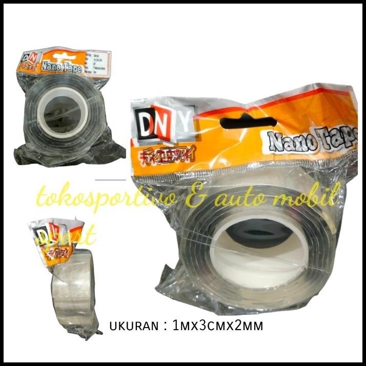 

TERBARU PEREKAT DOUBLE TAPE NANO TAPE TRANSPARAN DNY !!!!!!