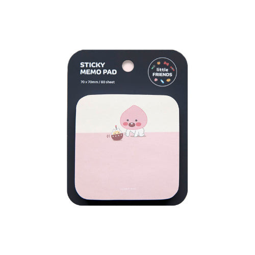 

KAKAO FRIENDS Sticky Note Round Little Friends - Apeach