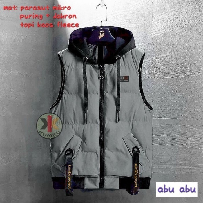 Calaca - Rompi Motor Vest Vespa Pria Wanita Parasut Hoodie