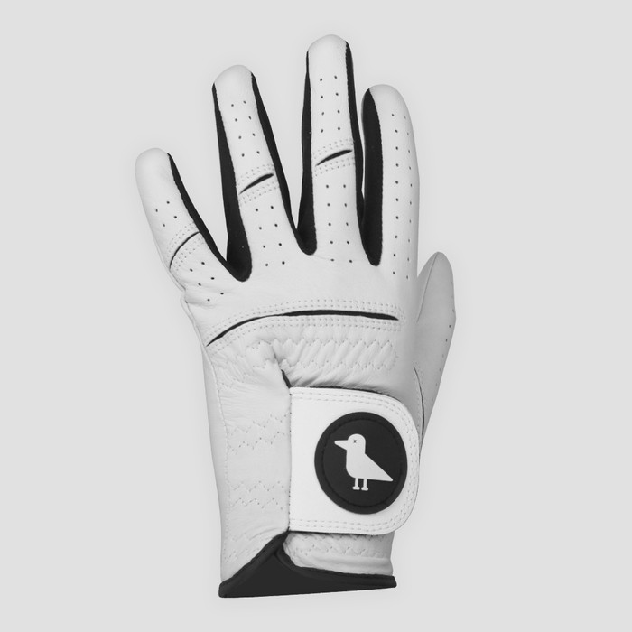TOUR - ALBATROSS GLOVE GOLF CABRETTA KULIT PUTIH MOTIF SARUNG TANGAN