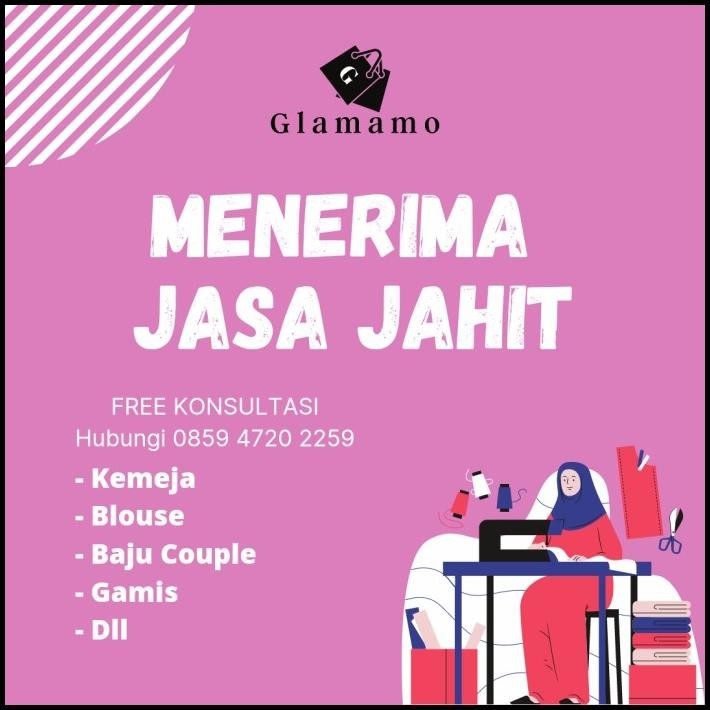 Promo Jasa Jahit Konveksi Baju / Bikin Baju / Costume Baju / Buat Dress Silahkan Diorder