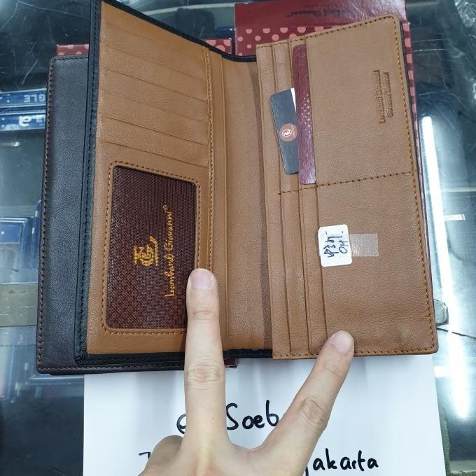 New Sale Dompet Kulit Pria Lombardi Giovanni Genuine Leather Panjang Original Pengiriman Cepat