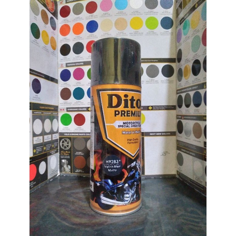 Cat Semprot Diton Premium Stylish Blue Matte H9283*