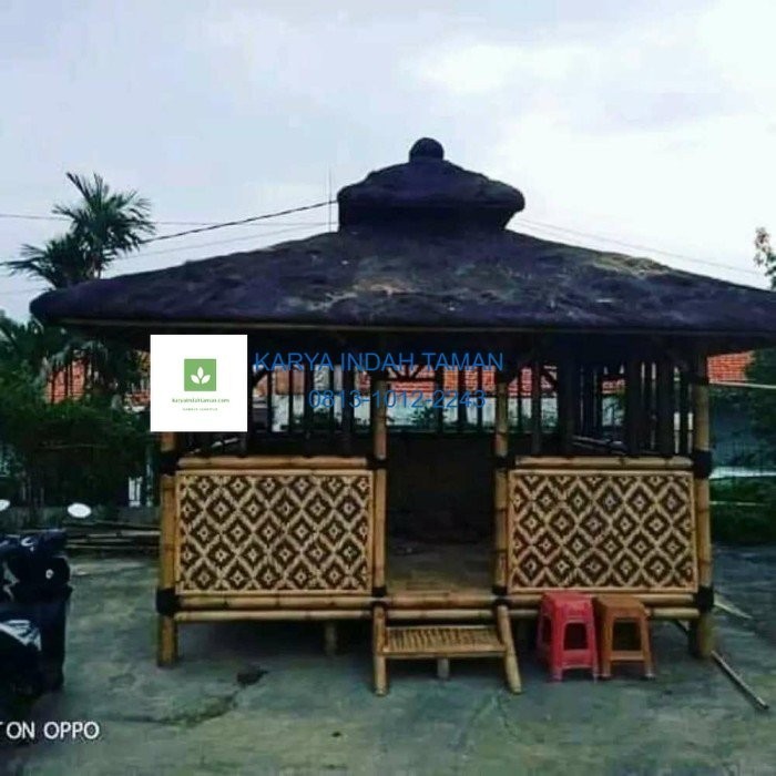 Saung Bambu / Gubuk Bambu