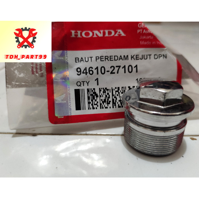 Tutup Baut As Shock Depan Tiger/Cb150/Verza/Megapro (1Set)