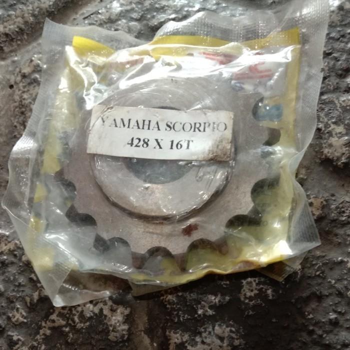 Gear Gir Depan Sss Scorpio 428 13T - 16T