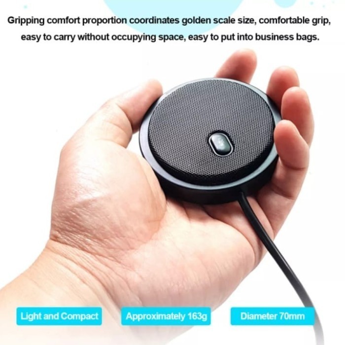 Mic Omnidirectional Mikrofon Kondensor Usb Untuk Zoom Meeting