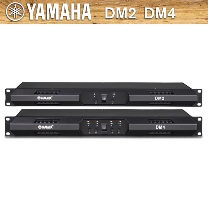 Ampere Daya Tinggi Yamaha DM-4 850 Watt x 4 Kanal Amplifier Power