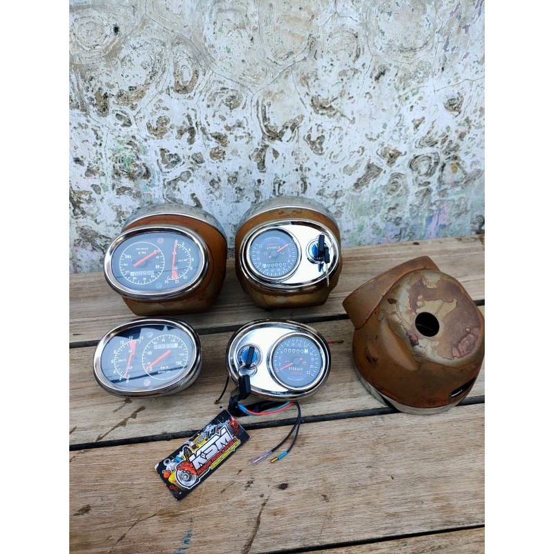 BATOK LAMPU TWIN TEYENG BESI PREES/BATOK TWIN HANDMADE PNP CB