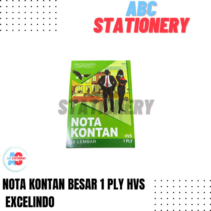 

Nota kontan Besar 1 Ply HVS Excelindo (Kelipatan 10 buku) MURAH