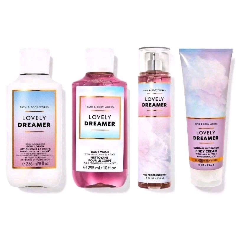 Bath and Body Works LOVELY DREAMER collection