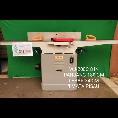 Ori Wood Jointer Wj 200 C Oscar 8" Panjang - Jointer 8" Long Oscar