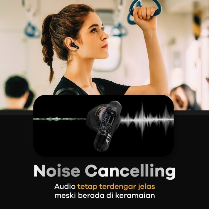 Jete T8 Tws Earbuds Headset Bluetooth Jete T8 - Garansi 2 Tahun