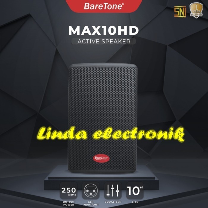 Speaker Aktif Baretone Max 10Hd Baretone Max10Hd Baretone Max10 Hd 1Bh