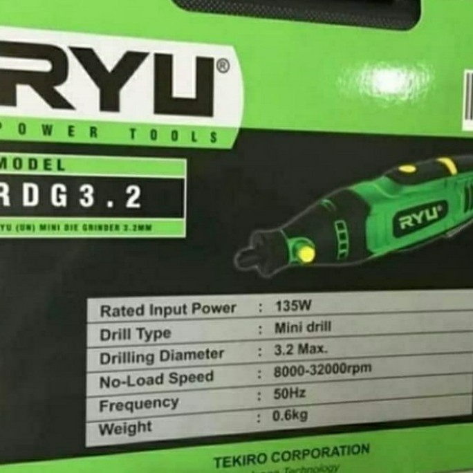 (Gjt) Mini Die Grinder Ryu Rdg 3.2 - Mini Grinder Ryu